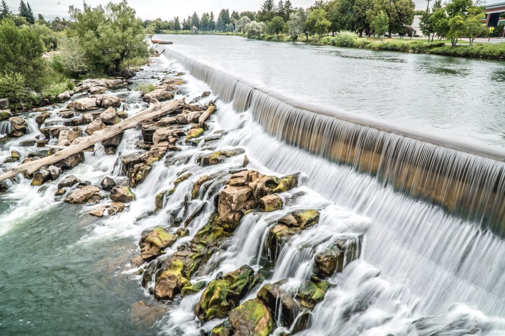 idaho falls, water, waterfall